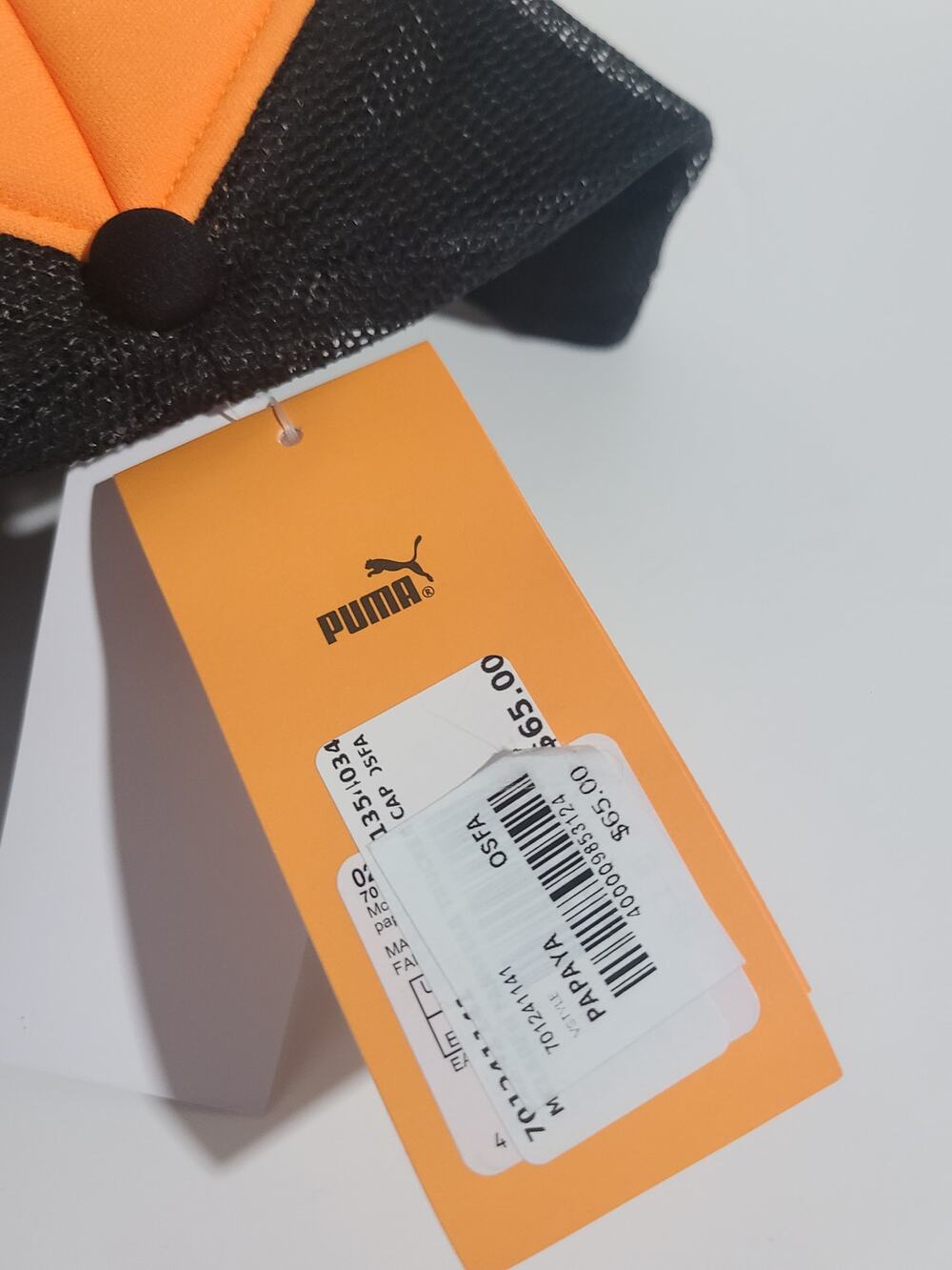 PUMA McLaren Racing F1 Trucker Hat – Papaya Orange – New with Tags